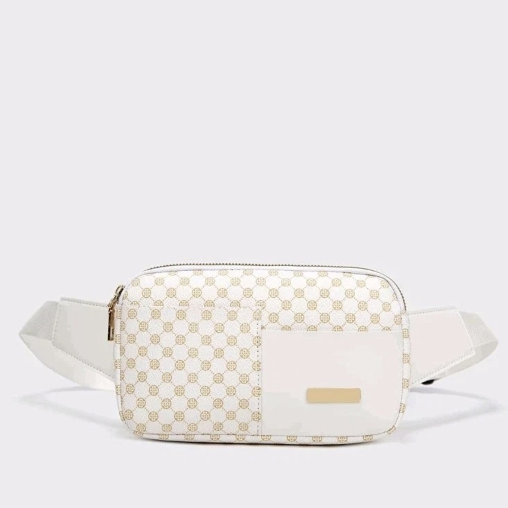 Waterproof Floral Pattern Waist Bag, Large Capacity,Phone Storage,Fashion Sports